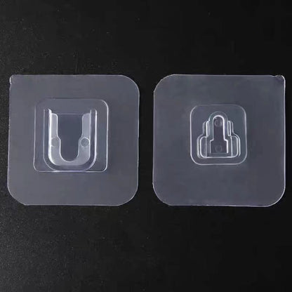 Strong Adhesive Snap Button, No Trace, No Punching, Hangable Double-sided Patch, Transparent Hook Buckle - 图片 7