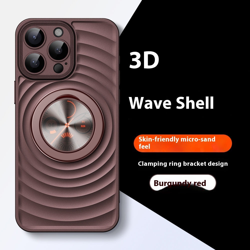 Magnetic Bracket Phone Case IPhone15 Wave Ripple Pattern 108f53d9 ecd9 46e4 8fbb 4c6db39fd419 trans