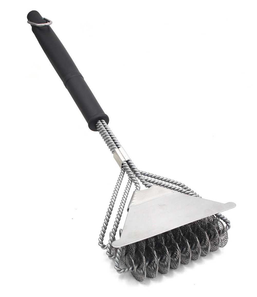 Barbecue Grill BBQ Brush Clean Tool Stainless Steel Wire Bristles Non-stick Cleaning Brushes 1090578967073