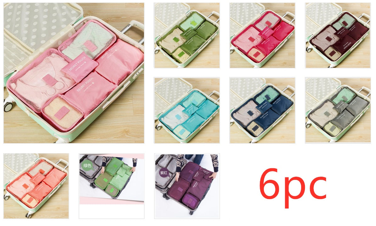 Durable Waterproof Nylon Packing Cube Travel Organizer Bag 109383729866