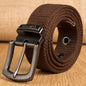 Men's Outdoor Buckle Thick Woven Canvas Belt 1094eec1 7953 41b0 b3f1 d6c58a376275