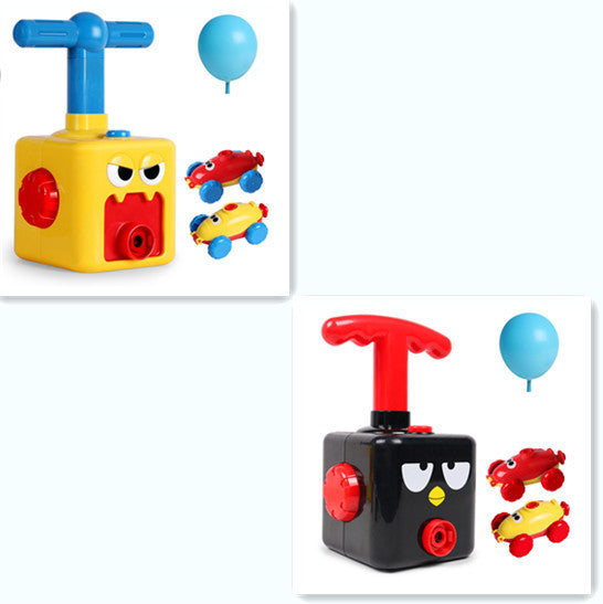 Power Balloon Launch Tower Toy Puzzle  Education Inertia Air Power Balloon Car Science Experimen Toy For Children Gift 109705