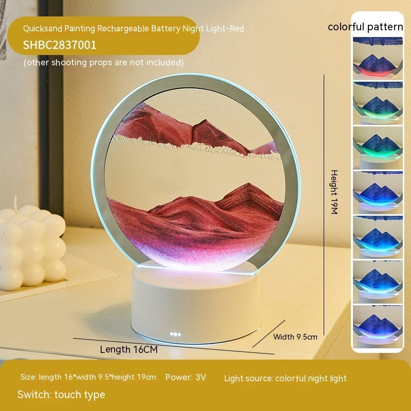 Creative Gift Quicksand Lamp Decorative Lamp 109cf672 ace5 4d0c 9055 e3d7a10b4f42 99946cf7 38ef 4938 9877 f4d873654000