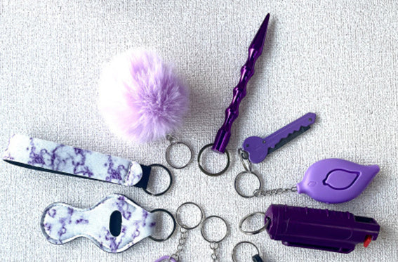 Girl Wristband Self-defense Key Chain 10c73955 2554 4a43 b436 3a9b4cd52763