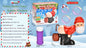 Electric Santa Claus Bubbles Machine Blowing Bubbles Music Light Entertainment Toy Prank Funny Ornament Christmas Gifts Chris