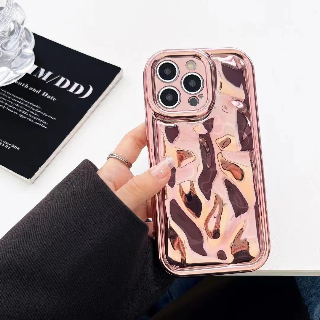 All-inclusive Drop-resistant Electroplated Meteorite Pattern Phone Case 10d70812 260c 4844 b323 0533237c3a37
