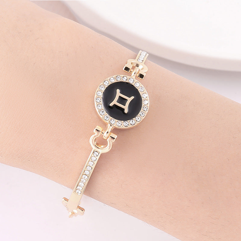 New Korean Style Fashionable Simple 12 Constellation Bracelet 10de1111 5169 4230 b536 a4db3e54099f