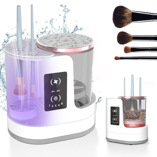 Electric Makeup Brush Cleaner Rechargeable Makeup Brushes Cleaning Tool Automatic Makeup Brush Cleaning Stand Device 10e3517c