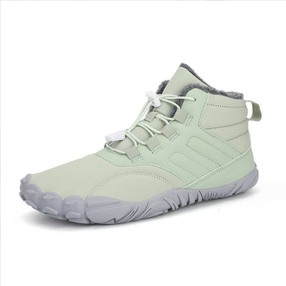 Snow Boots Couple Fleece-lined Waterproof Outdoor Cotton-padded Shoes Non-slip Winter Cotton Boots 10e55115 d716 49e8 9620 36