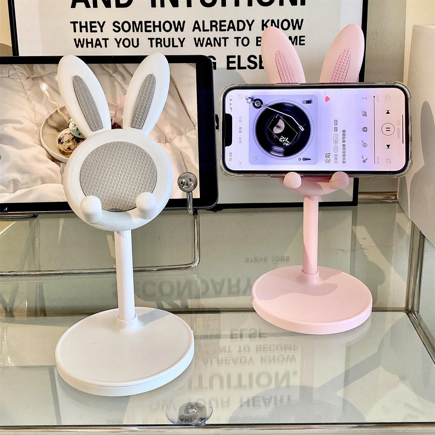 Rabbit Mobile Phone Bracket Desktop Adjustable Adjustable Multifunctional Portable - 图片 1