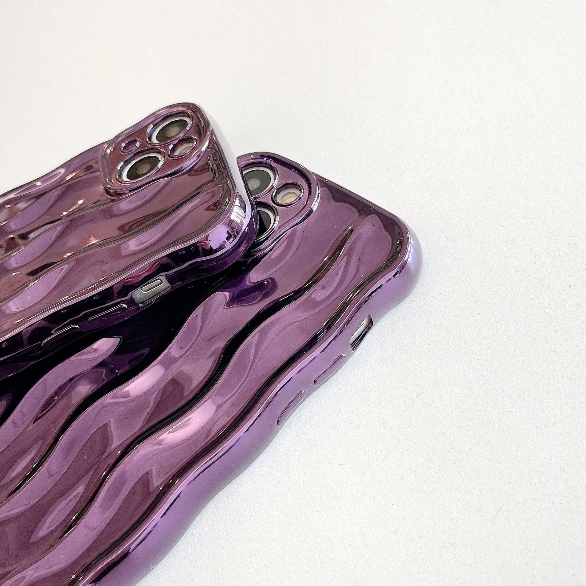 Electroplating Water Ripple Suitable Phone Case Solid Color 10f8250e cc29 4fdc 87af 0b2daf828de2