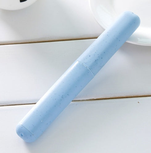 Wheat Straw Travel Toothbrush Cover Health Tooth Brushes Protector Portable Travel Toothbrush Box 110088937827571
