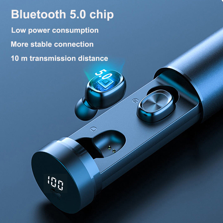 Bluetooth Earphone 5.0 Wireless 8D HIFI Sport MIC Earbuds Gaming Music Headset 110179015759