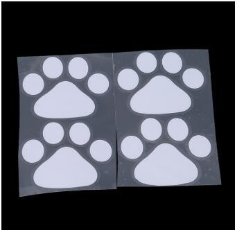 Footprints, panda, panda, footprints, bumper stickers 11044799276546