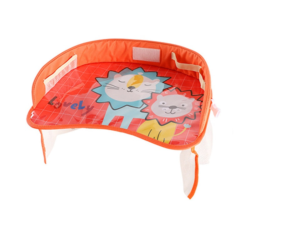 Children's toys storage waterproof table pouch car storage table dining table tray waterproof toy table 1105727660036