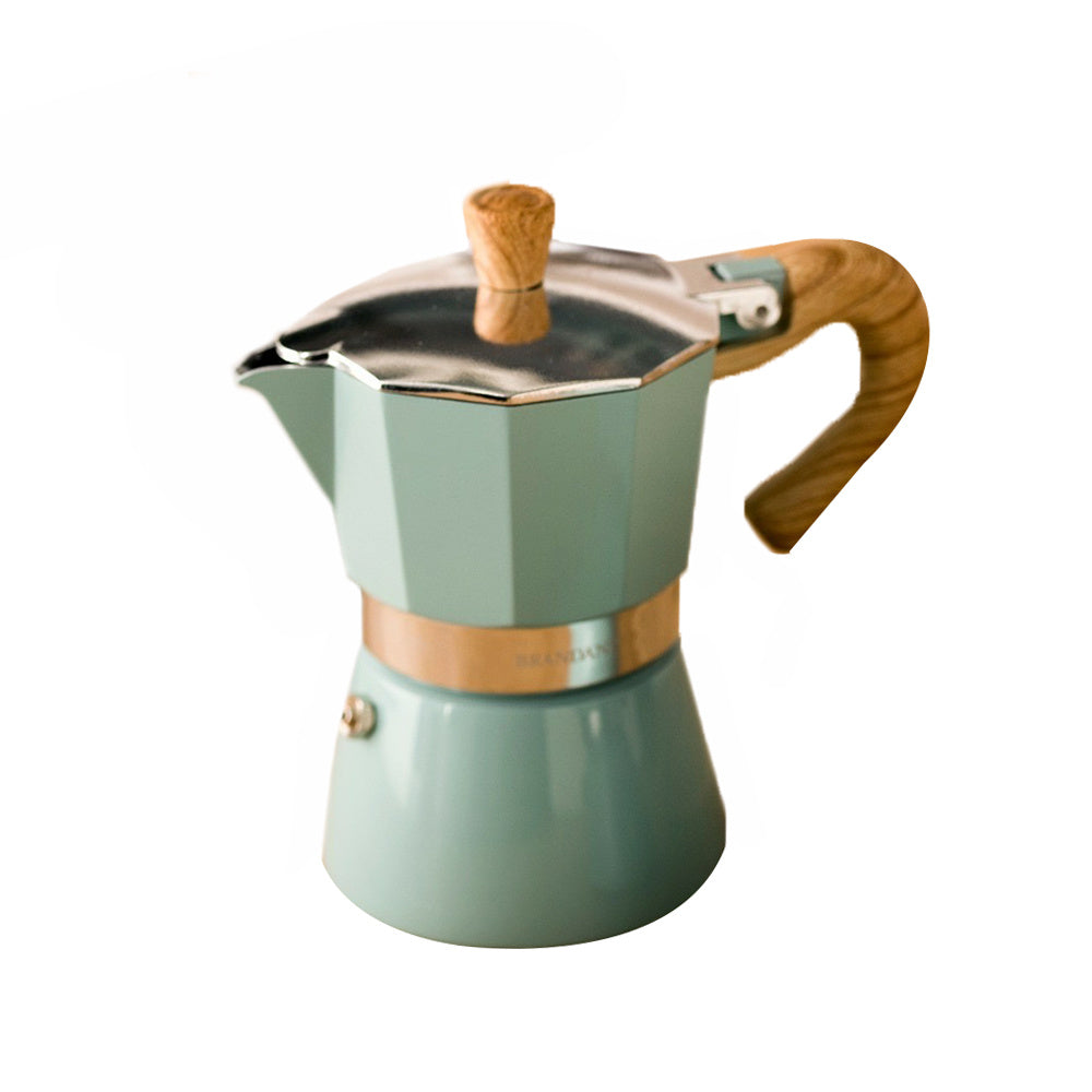 Octagonal aluminum coffee maker 1106289221295