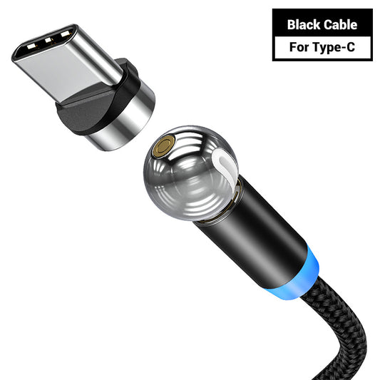 Compatible with  , 360 degree rotation of magnetic charging cable - 图片 1