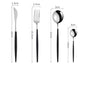 tableware stainless steel spoon set