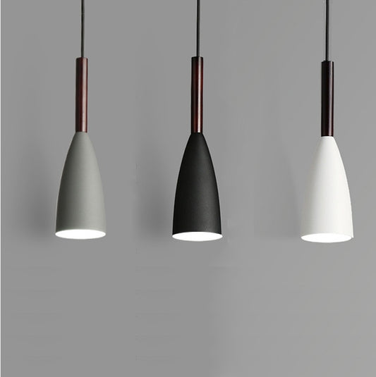 Nicolai, Nordic Inspired Pendant Light in Black, Blue, Green and White 11111177398751