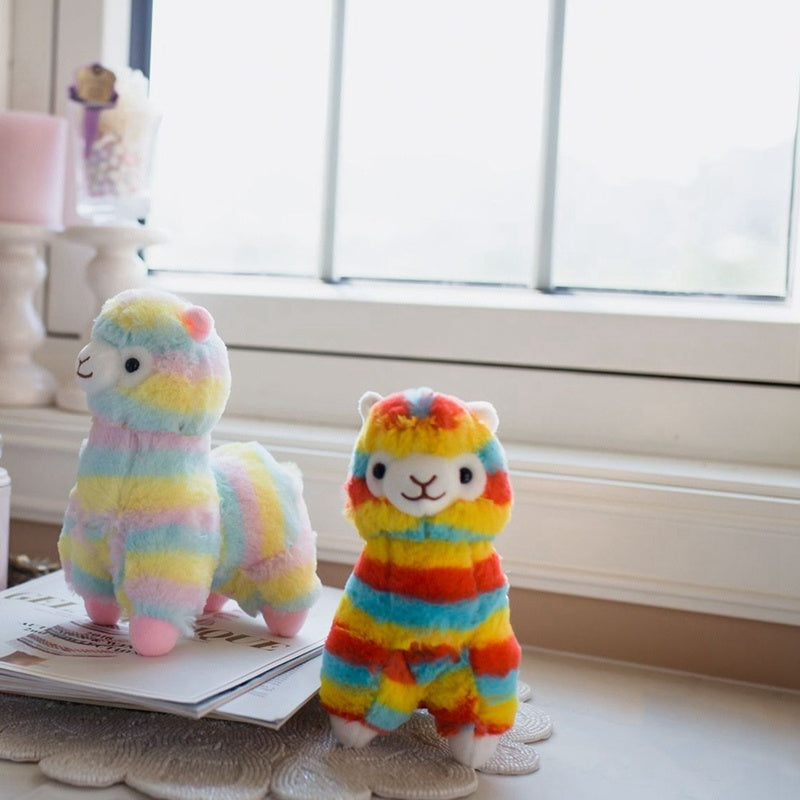 Rainbow Alpaca Doll Plush Toy 1112299312710