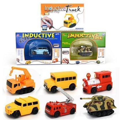 Engineering Vehicles MINI Magic Pen Inductive Children's Truck Tank 1113958751104