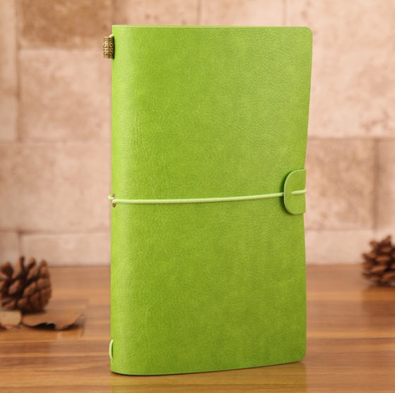 Vintage travelers notebook leather journal book A6 - 图片 5