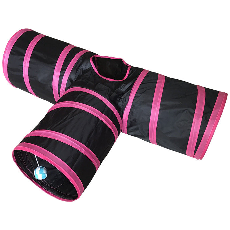 Foldable Pet Tunnel Multi-Channel Cat Dog Tent Indoor 2 3 4 5 Way 1117597221085