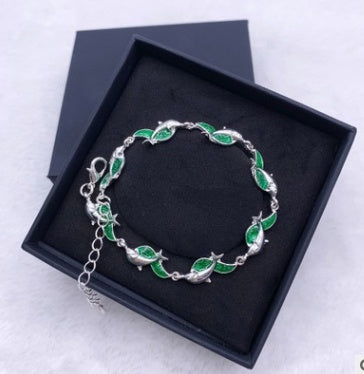 Personality charm dolphin bracelet 11210739598769
