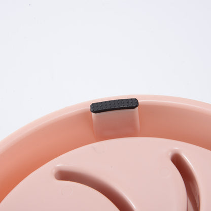 Plastic Pet Dogs And Cats Choke Prevention Slow Food Bowl 1121276443749