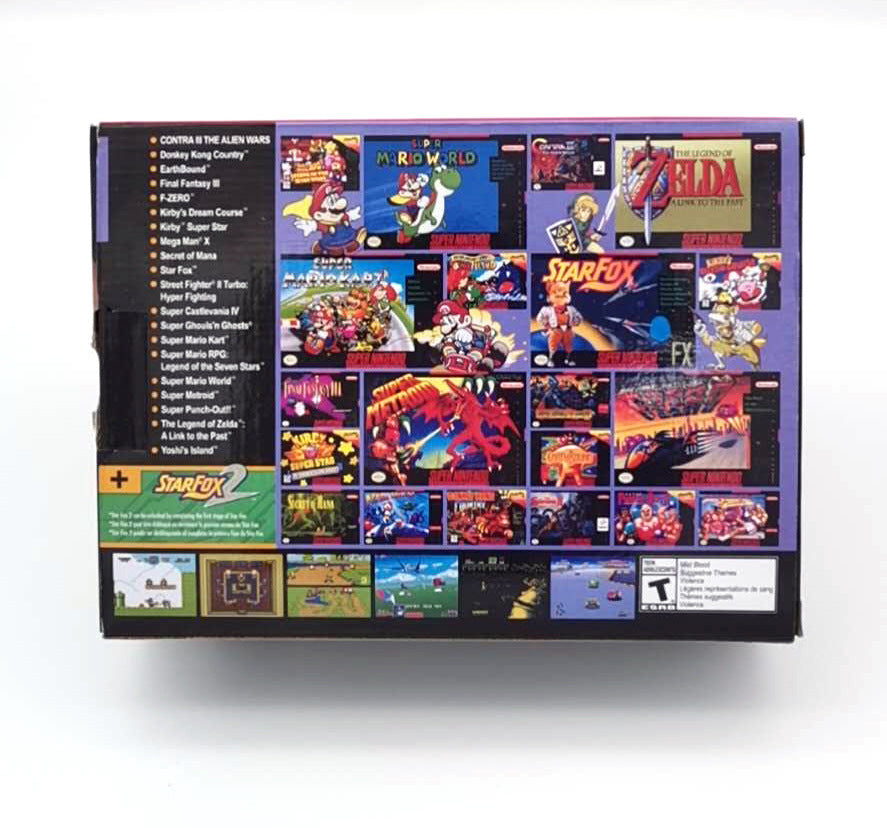 SNES Game Console 16 Bit MINI Game Console Replica 1125111898465