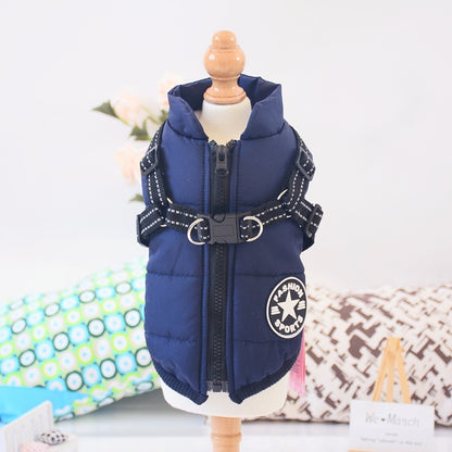 Pet Dog Clothes For Small Dogs Winter Warm Dog Hooded Coat Jackets Chihuahua Pug Outfits Puppy Cat Clothing 1126871009184