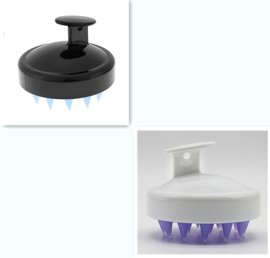 Silicone Shampoo Brush Massage Scalp Hair Brush 1127062900941