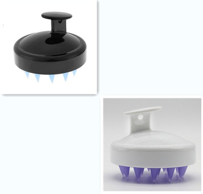 Silicone Shampoo Brush Massage Scalp Hair Brush 1127062900941