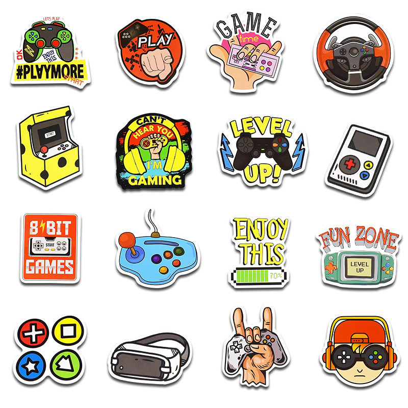 Playstation Doodle Sticker Laptop Suitcase 1127c794 c708 41fb a087 8a51e8113f20