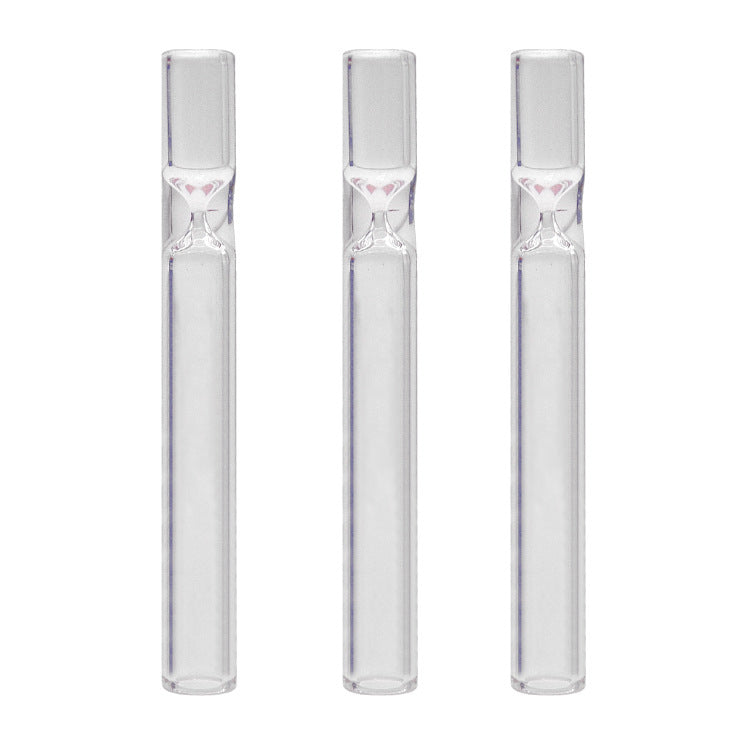 High Bay Silicon Glass Cigarette Holder Hookah Accessories Color Random