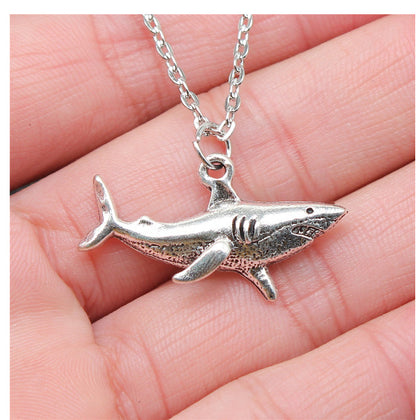 Popular Ornament Shark Pendant Necklace 1131c16e a9e9 4d09 b777 dd289d8338ed