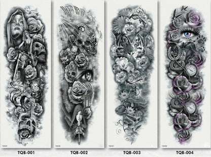 Full arm tattoo stickers