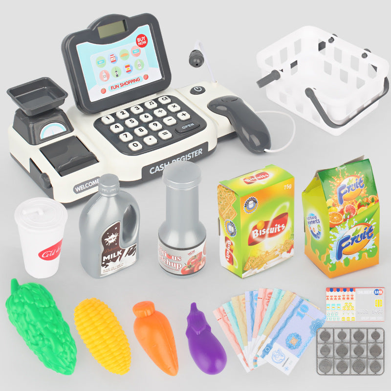 Cartoon supermarket cash register toy 1132894935394