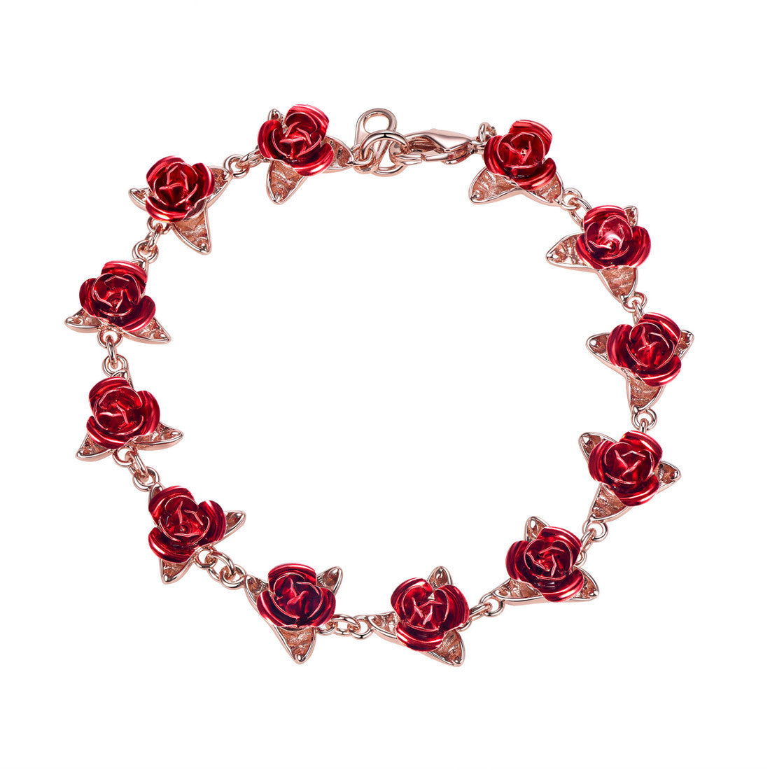 Fashion Rose Flower Bracelet 1133808726352