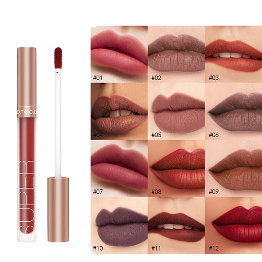 12 colors honey velvet matte lip gloss - HD Wireless Product #1