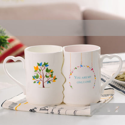 Couple ceramic cups 1140936056499