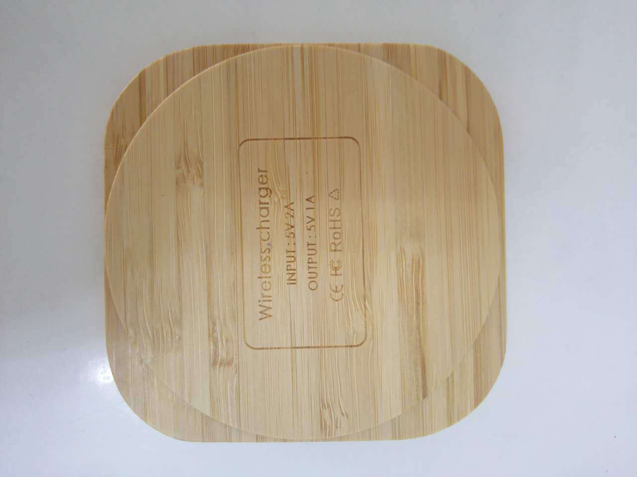 Wooden Bamboo 5W Wireless Charger 1141482269690