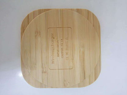 Wooden Bamboo 5W Wireless Charger 1141482269690
