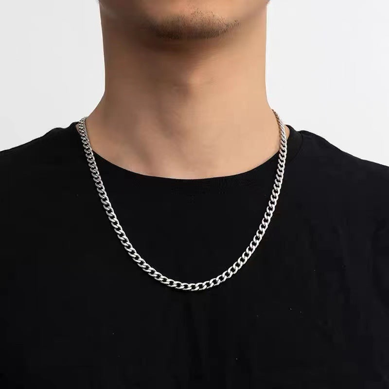 Fashion Double-layer Titanium Steel Necklace For Women 1145194c 8305 4046 a1fb 99b78f5e22ad