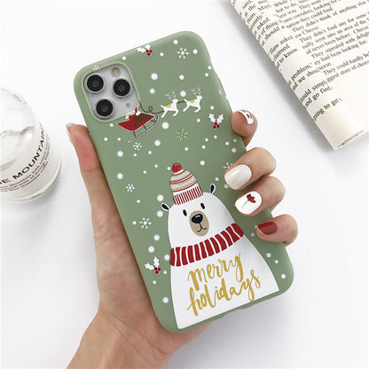Christmas snowman elk phone case 1147468394919