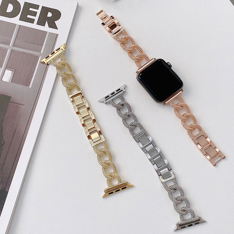 Classic Style Metal Chain Fashion Women's Watch Wrist Strap 114ce89a bd0f 490d 9a5e e3465beebb9d