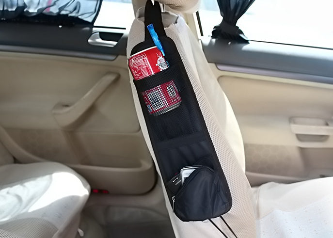 Car chair side bag car hanging storage multifunctional side bag sundries bag storage cup drink bag 1151394324725