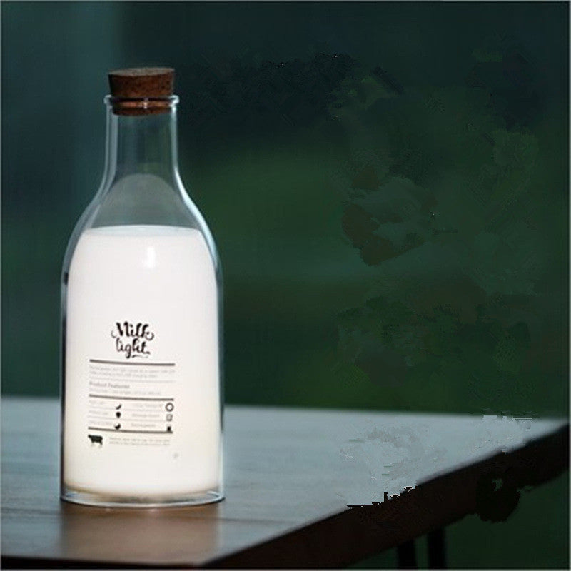 Milk Bottle USB Charing LED Nightlight Lamp Baby Gift 1152290751360