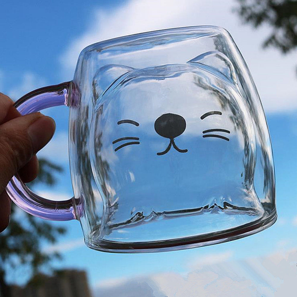 3D Double Layer Lovely Panda Cup Skull Wine Cup - HD Wireless Product #4