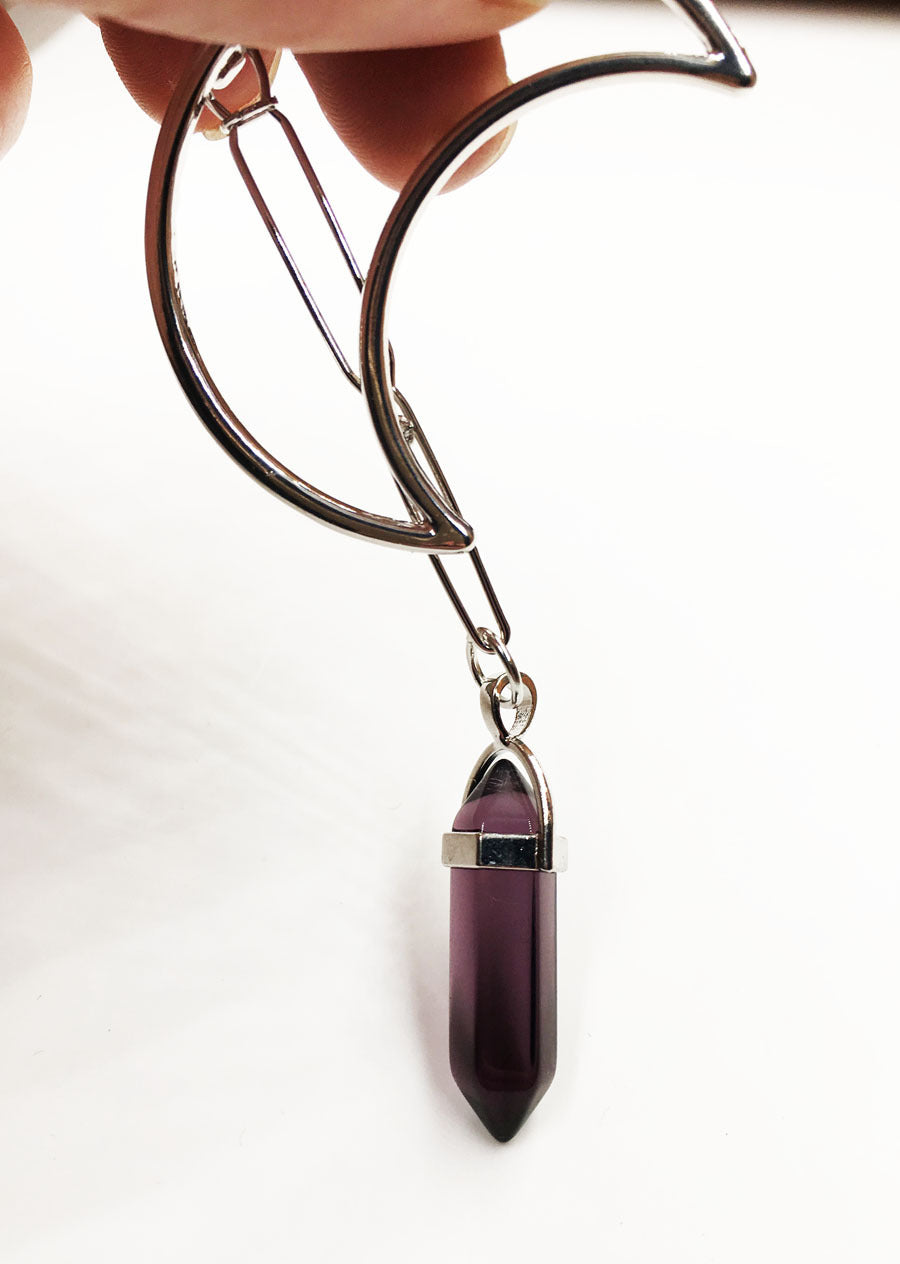 Moon hexagonal hairpin 11530780319603